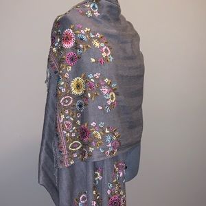 Beautiful beaded scarf